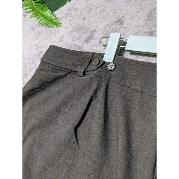 LANE BRYANT Women Dress Pants Solid Green Straight Leg Flat Front SIZE 22 - Picture 5 of 12
